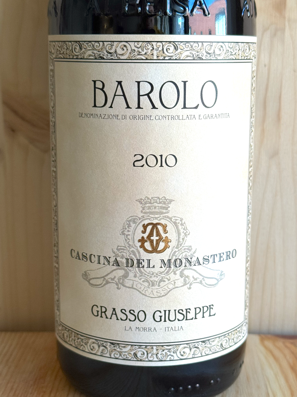 Cascina del Monastero Barolo 2010 single vineyard