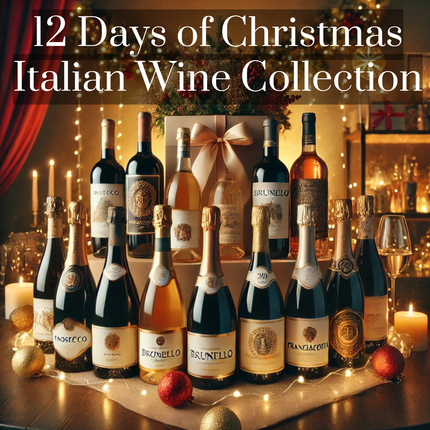 12 Days of Christmas Italian Wine Collection